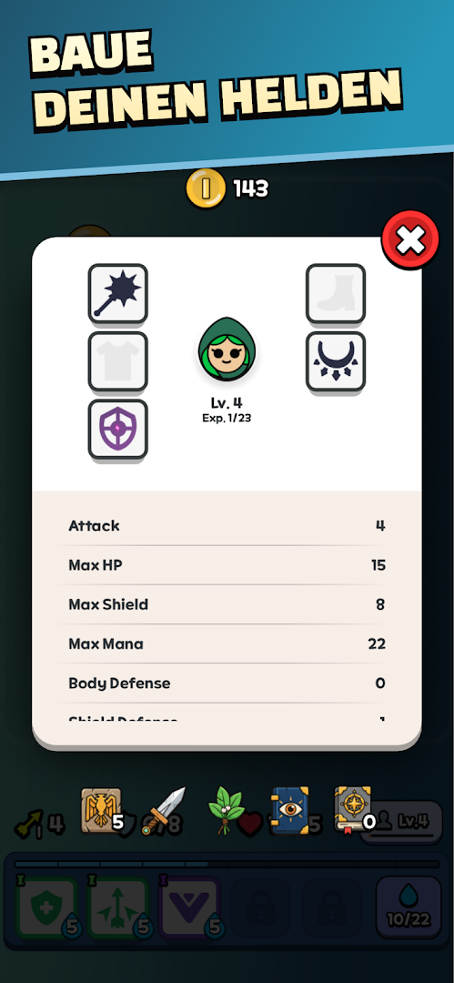 Dungeon Merge – Google-Play-Screenshot 5 für Deutschland