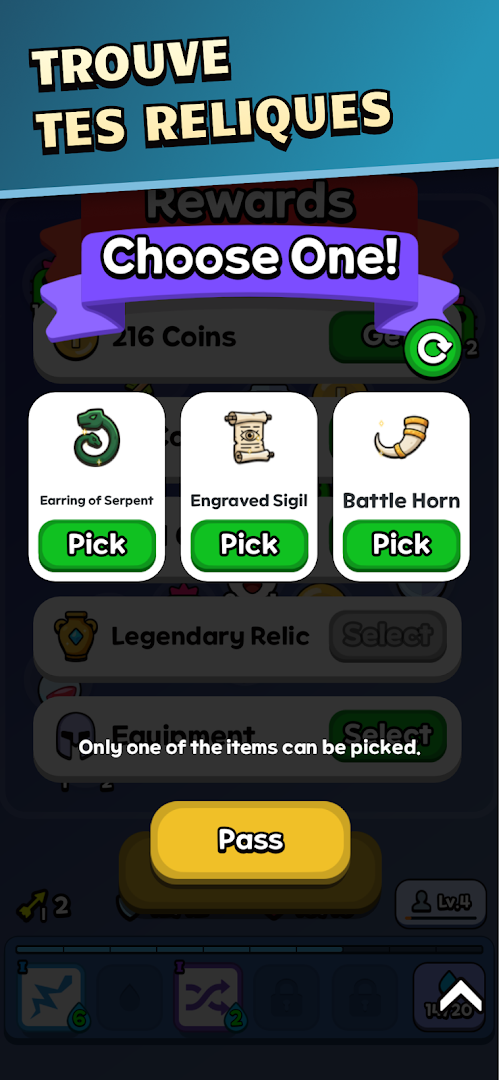 Dungeon Merge – capture Google Play 4 pour la France