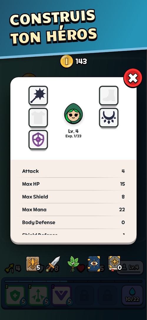 Dungeon Merge – capture Google Play 5 pour la France