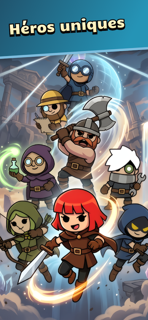 Dungeon Merge – capture Google Play 7 pour la France